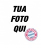 Fotomontaggio di badge Bayern Munchen sulla foto.