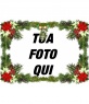 Cornice foto albero di Natale