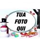Cornice foto Natale nella neve