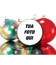 Assemblea di Natale di mettere la tua foto su una palla di Natale, molto divertente.