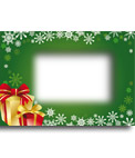 Cartolina di Natale con regali
