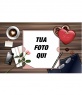 Postal Lettera d'amore a mettere la tua foto.