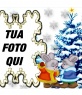 Cornice foto a forma di fiocco di neve