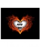 Fai la cartolina di San Valentino, San Valentino. Personalizzare con una stampa fotografica, o inviarlo via e-mail. Costituita da un telaio di cuore di fuoco per mettere la vostra foto all'interno. Modifica le foto online gratuitamente e facilmente, da questa pagina.