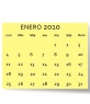 Calendario personalizzabile Gennaio