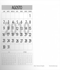 Calendario personalizzabile