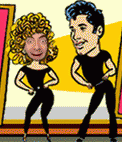 Animated photo Palla Grease fotomontaggio, personalizzare l'effetto con la propria 