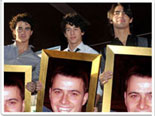 Kevin, Joe y Nick dei Jonas Brothers