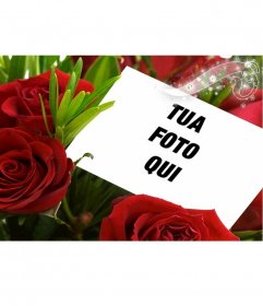 Regala rose con questa cornice