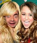 Ashley Tisdale con Miley Cyrus