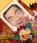 Cartolina con rose