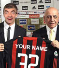 David Beckam al Milan 