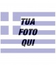 Collage modello per dipingere un volto o un'immagine in materia di trasparenza con la bandiera della Grecia, basta caricare l'immagine, modificarli online ed è possibile salvare o inviare ai tuoi amici via email.