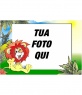 Cornice foto leone sorridente