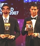 Kaka con Cristiano Ronaldo