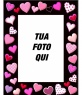 Cornice foto con cuori