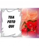Rose e perle per la cartolina di San Valentino.