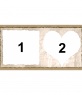 Cornice 2 foto cuore