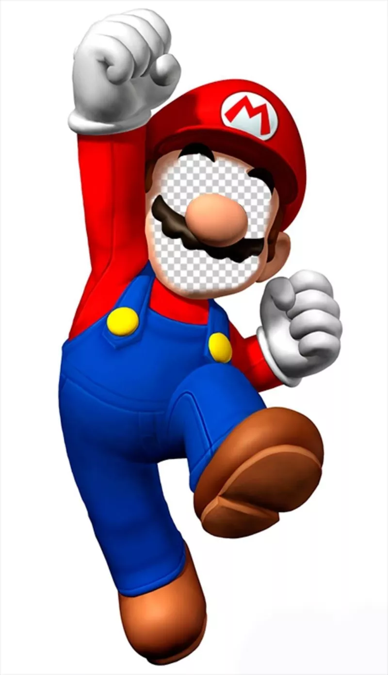 Fotomontaggio di mettere la tua faccia su Super Mario e divertirsi ..