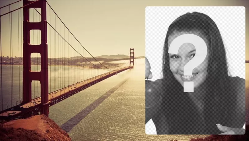 Cartolina con il Golden Gate Bridge ..