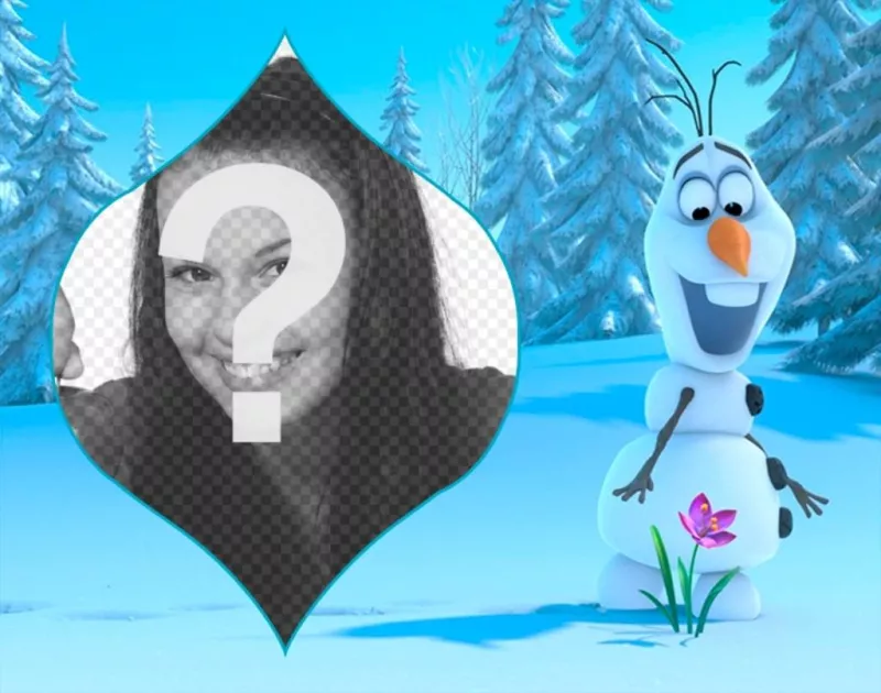 Collage di Olaf da congelato ..