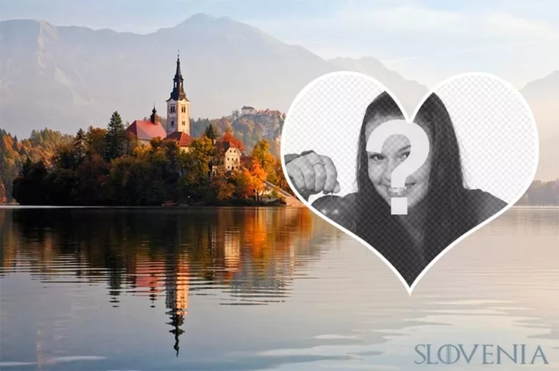 Cartolina di Slovenia per decorare la vostra foto ..