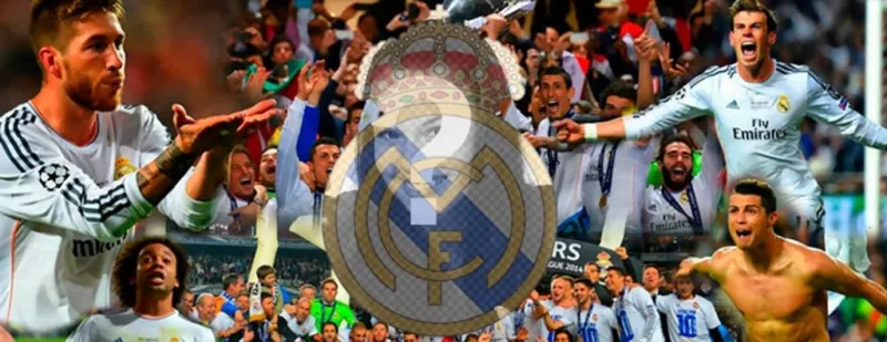 Home page Real Madrid a che fare con la tua foto sullo scudo ..