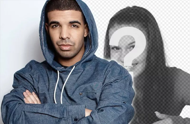 La tua foto con Drake con questo effetto per modificare ..