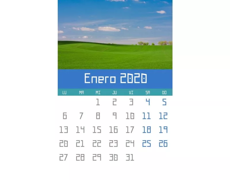 Crea un calendario di mesi personalizzato di 2024 anni ..