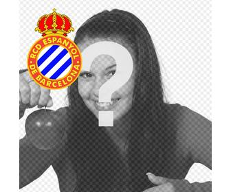 avatar personalizzato il barcelona scudo squadra di calcio espanyol