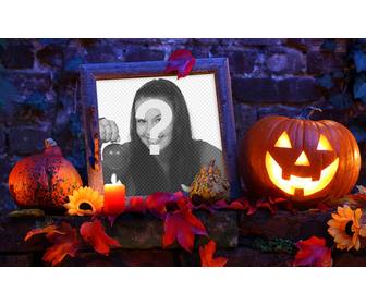 halloween cornice zucca per vostra foto
