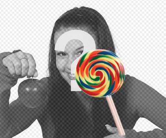 lollipop i colori per incollare sulle tue foto