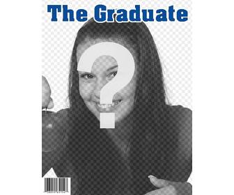 e laureato creare copertina rivista personalizzata della rivista laurea