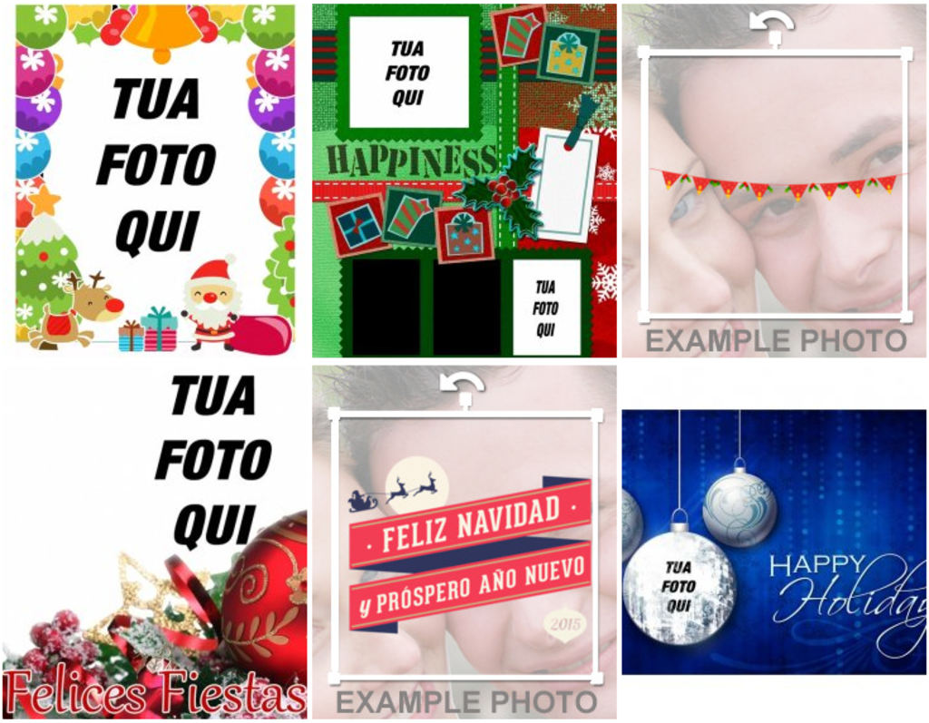 Carte e cartoline Happy Holidays per personalizzare gratis