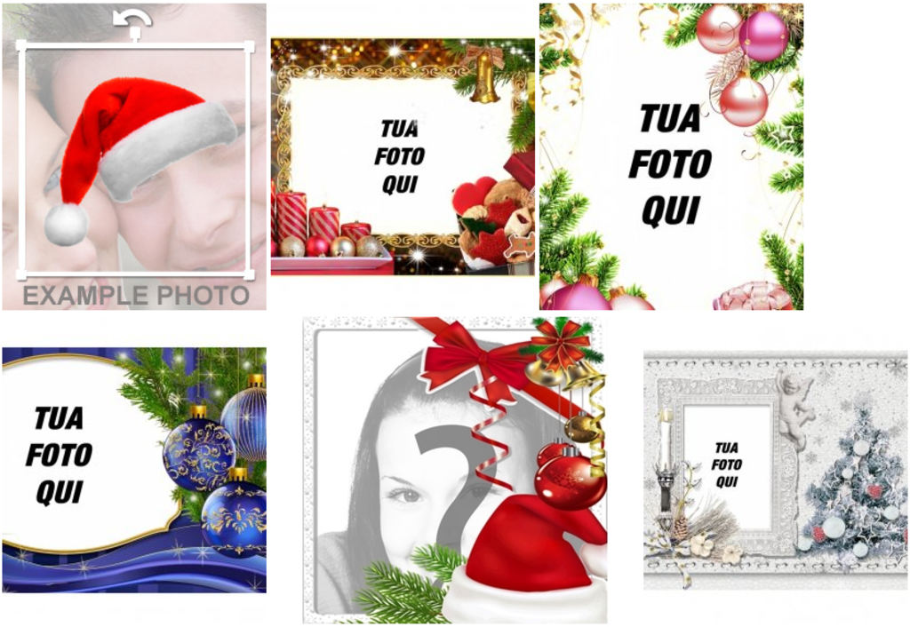Ornamenti di Natale da personalizzare con foto