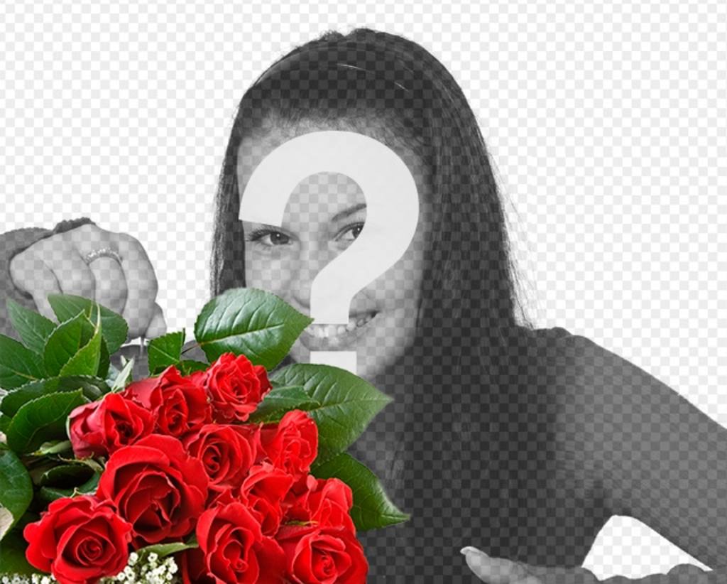 Aggiungi le tue foto di un bouquet di rosa romantico per dare al vostro amante e aggiungere del testo..