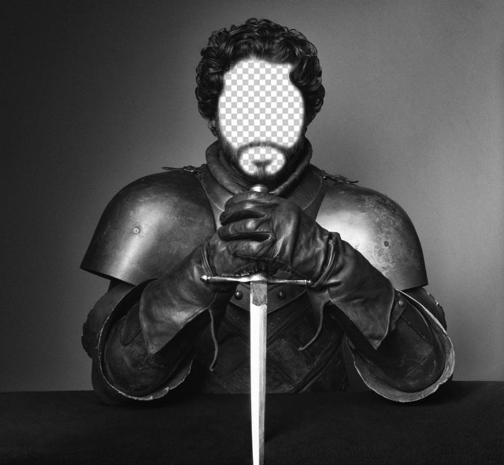 Metti la tua faccia in questa foto di Robb Stark da Game of Thrones ..