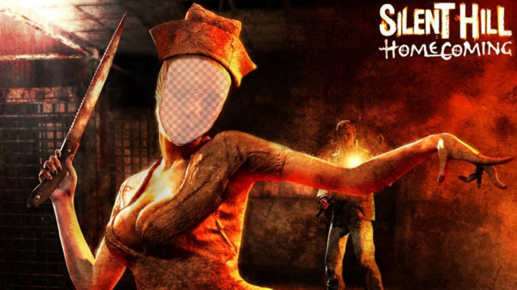 Creare un fotomontaggio con linfermiera zombie terrificante di Effetto Silent Hill ..