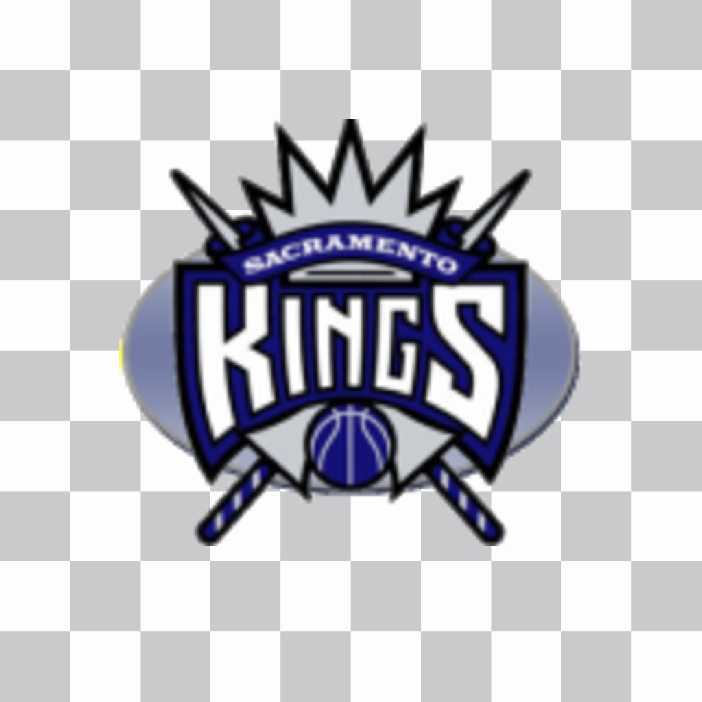 Adesivo con il logo dei Sacramento Kings. ..