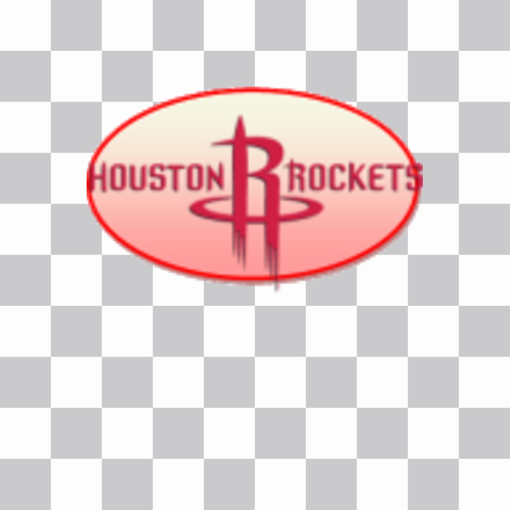 Adesivo logo di Houston Rockets. ..