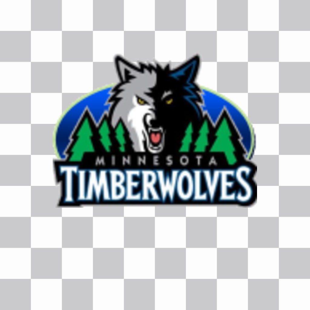 Sticker di Minnesota Timberwolves Logo. ..