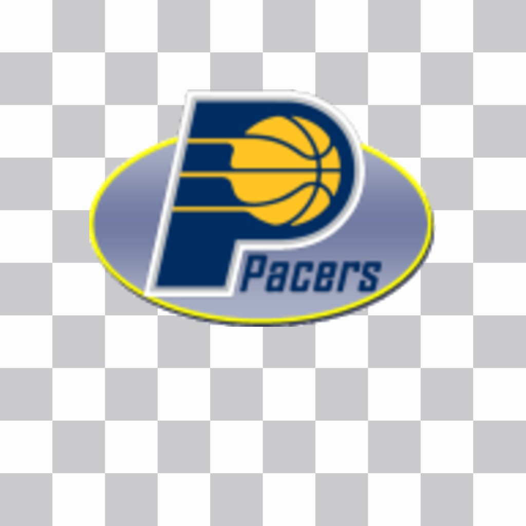 Adesivo con il logo degli Indiana Pacers. ..