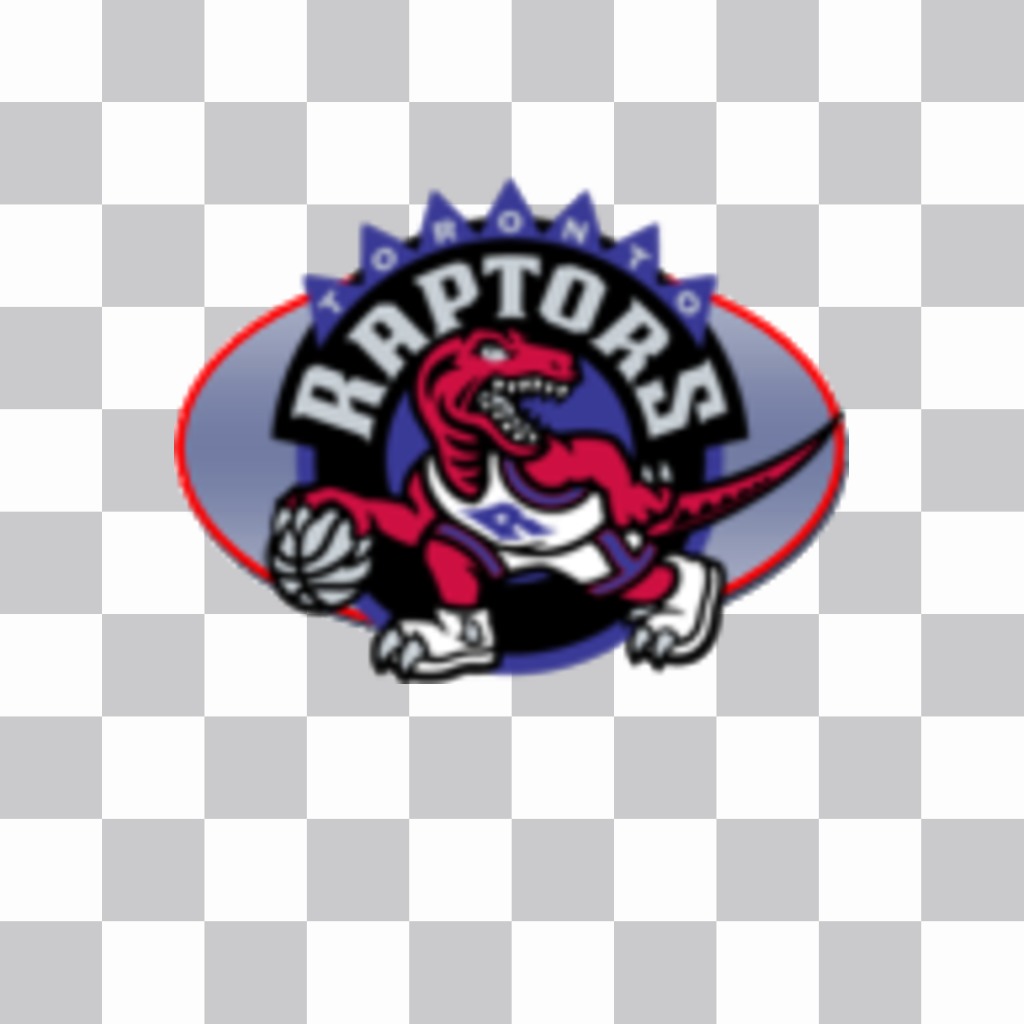 Adesivo con il logo dei Toronto Raptors. ..