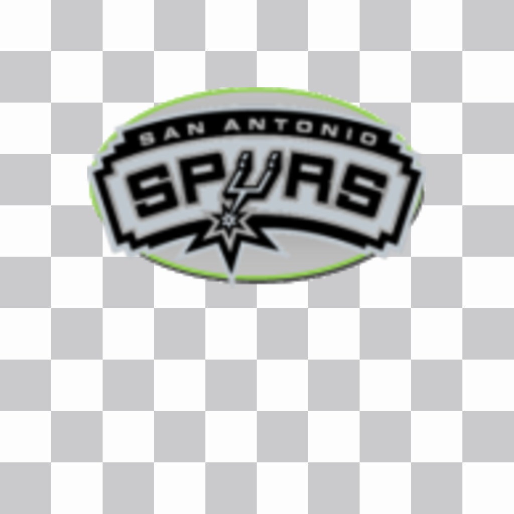 Adesivo con il logo dei San Antonio Spurs. ..