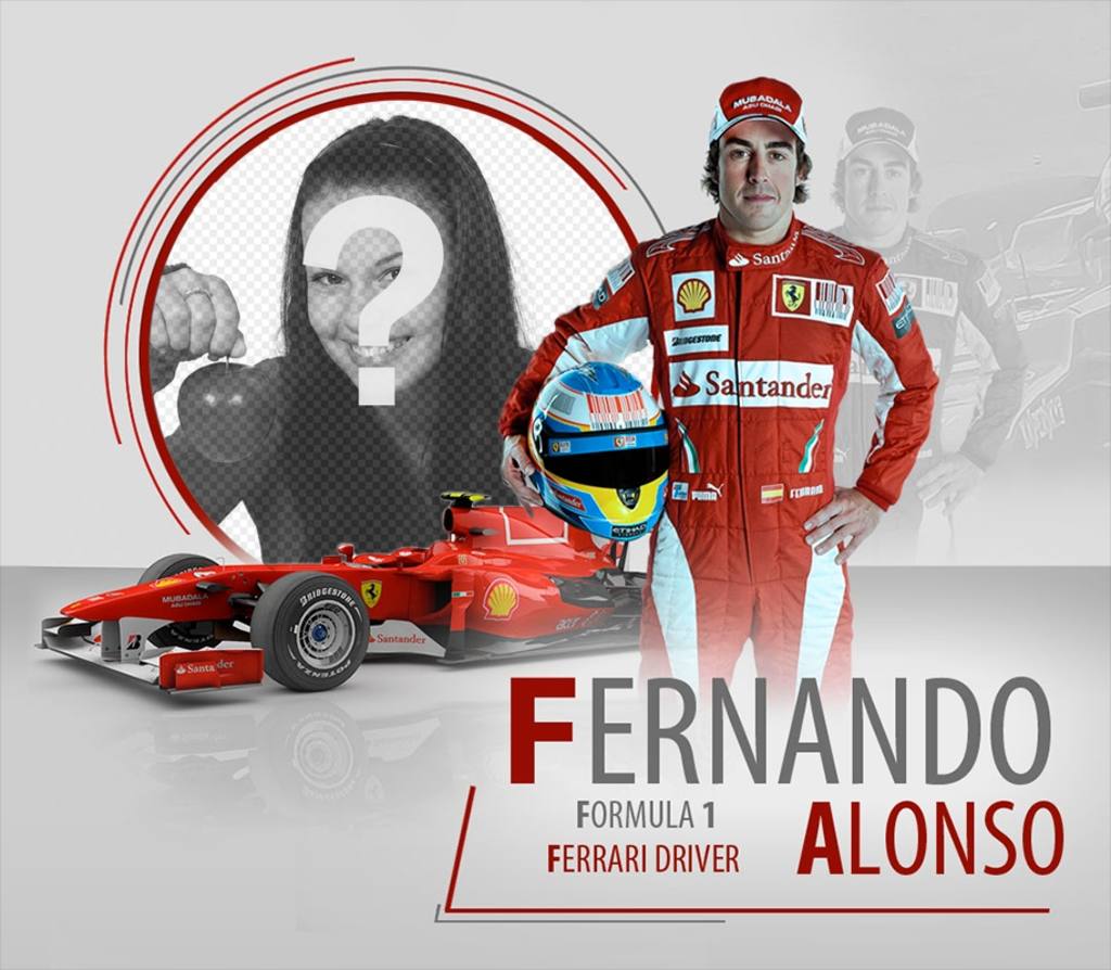 Photo frame di Fernando Alonso ..
