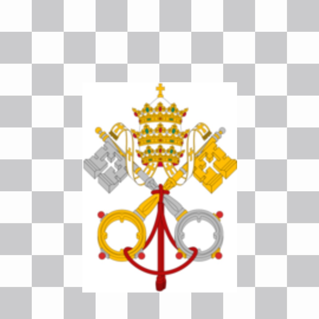 Bandiera della Città del Vaticano si può mettere nelle tue foto ..