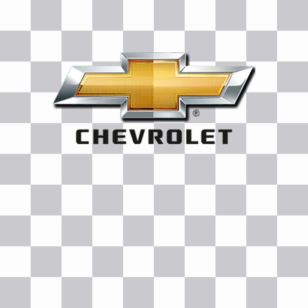 Chevrolet logo Adesivo personalizzato per le tue foto ..