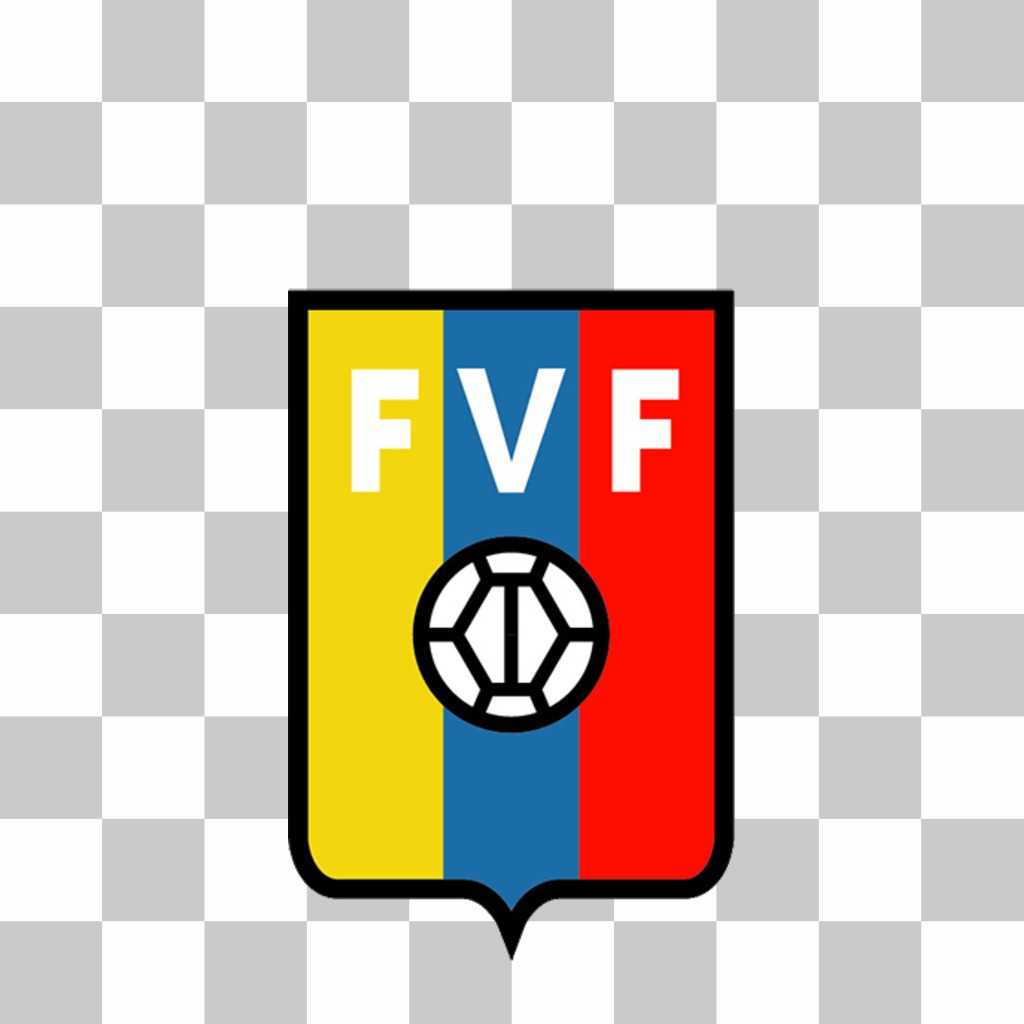 Adesivo logo del Venezuela Calcio ..