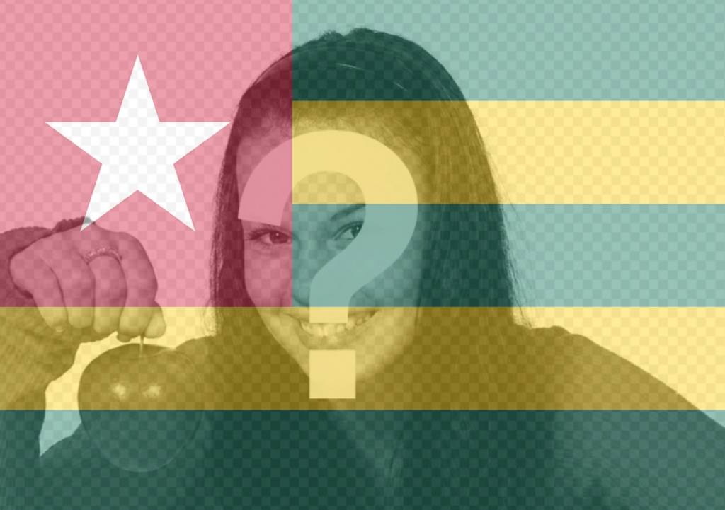 Modifica la tua immagine del profilo con la bandiera di filtro del Togo ..