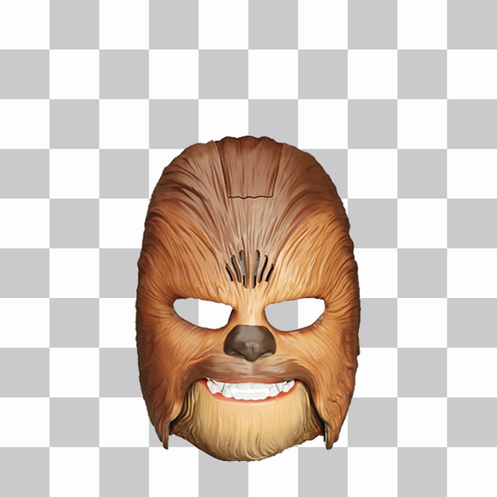 Indossate le vostre foto al Chewbacca maschera con questo libero effetto foto ..